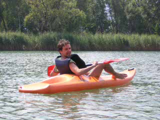Vacanzenatura in canoa verso Dascio