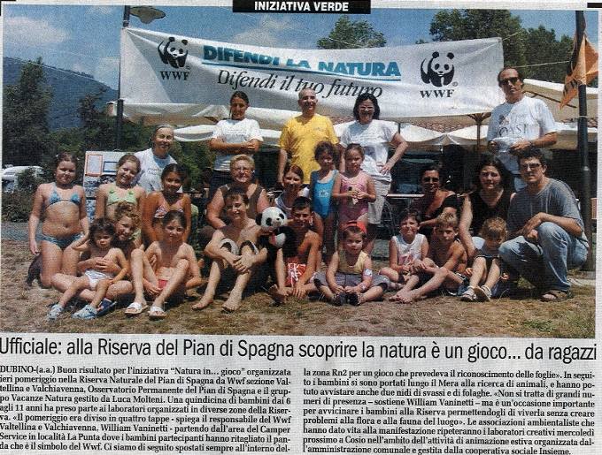 Vacanzenatura e il WWF